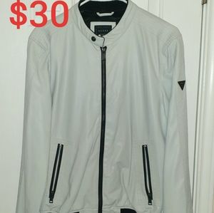 Guess white jacket